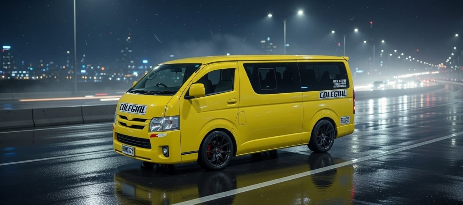 Busito colegial en Panamá